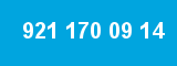 921 170 09 14
